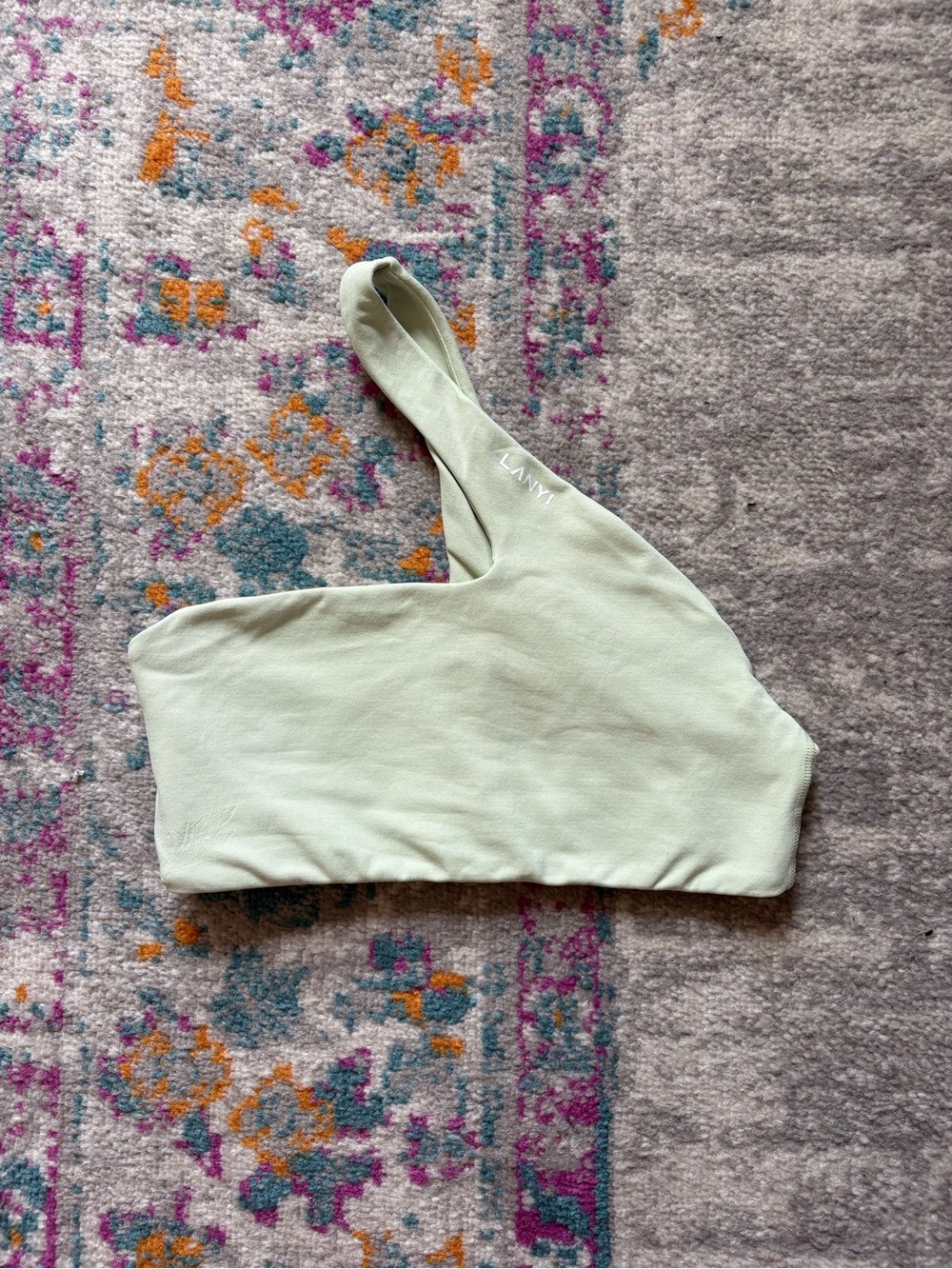 Dfyne Layni Edit Pastel Green Sports Bra